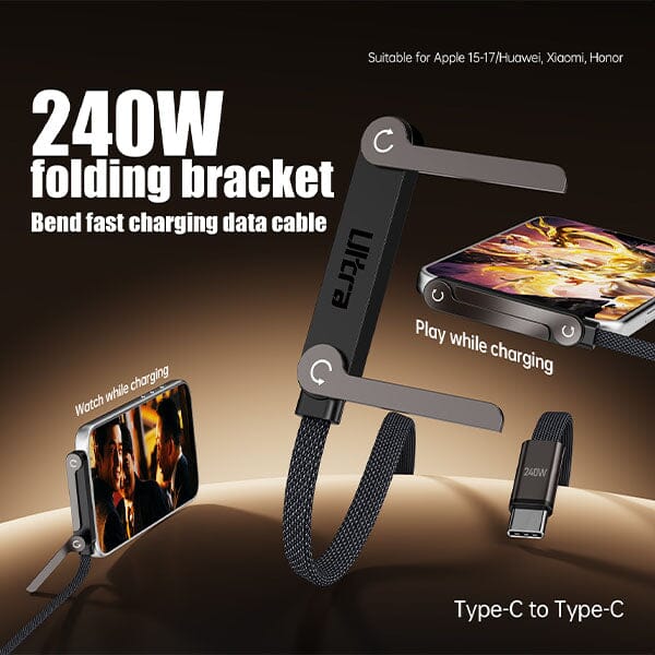 Câble 240W avec support intégré